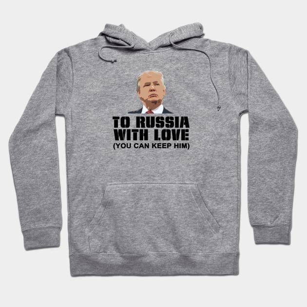 To Russia With Love Hoodie by topher